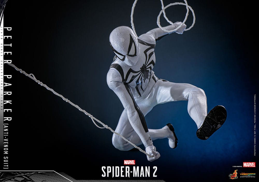 Spider-Man 2 Video Game Masterpiece Actionfigur 1/6 Peter Parker (Anti-Venom Suit) 30 cm