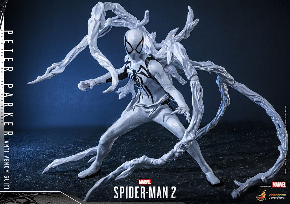 Spider-Man 2 Video Game Masterpiece Actionfigur 1/6 Peter Parker (Anti-Venom Suit) 30 cm