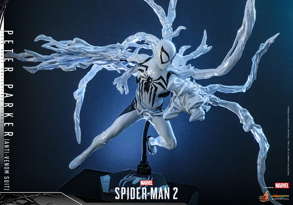 Spider-Man 2 Video Game Masterpiece Actionfigur 1/6 Peter Parker (Anti-Venom Suit) 30 cm