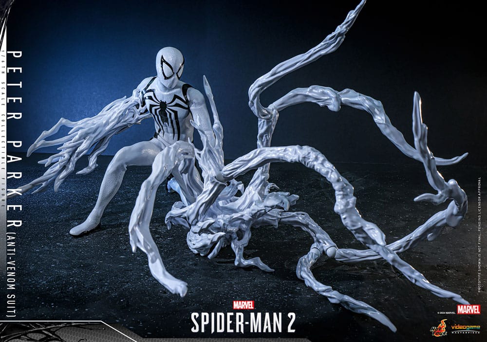 Spider-Man 2 Video Game Masterpiece Actionfigur 1/6 Peter Parker (Anti-Venom Suit) 30 cm