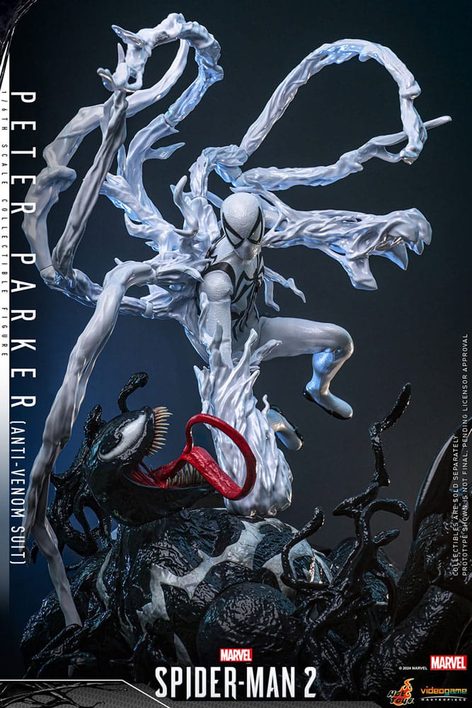 Spider-Man 2 Video Game Masterpiece Actionfigur 1/6 Peter Parker (Anti-Venom Suit) 30 cm