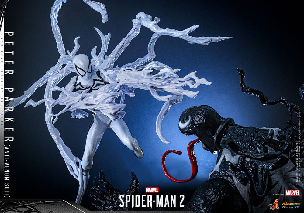 Spider-Man 2 Video Game Masterpiece Actionfigur 1/6 Peter Parker (Anti-Venom Suit) 30 cm