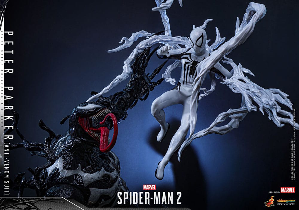 Spider-Man 2 Video Game Masterpiece Actionfigur 1/6 Peter Parker (Anti-Venom Suit) 30 cm