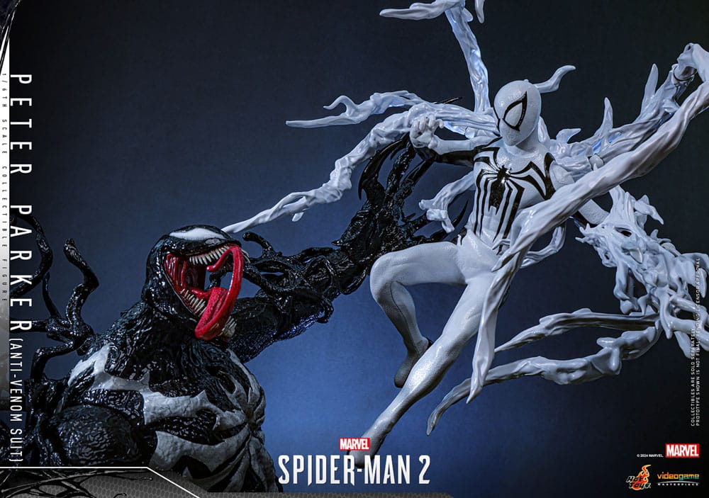 Spider-Man 2 Video Game Masterpiece Actionfigur 1/6 Peter Parker (Anti-Venom Suit) 30 cm