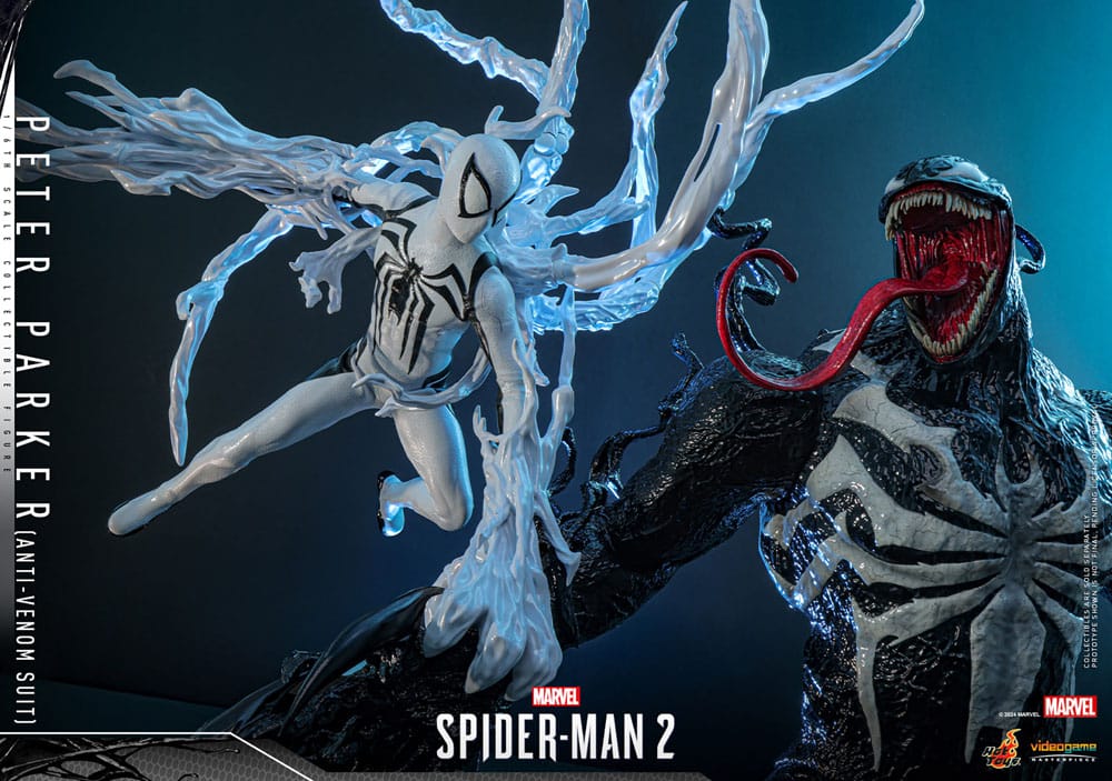 Spider-Man 2 Video Game Masterpiece Actionfigur 1/6 Peter Parker (Anti-Venom Suit) 30 cm