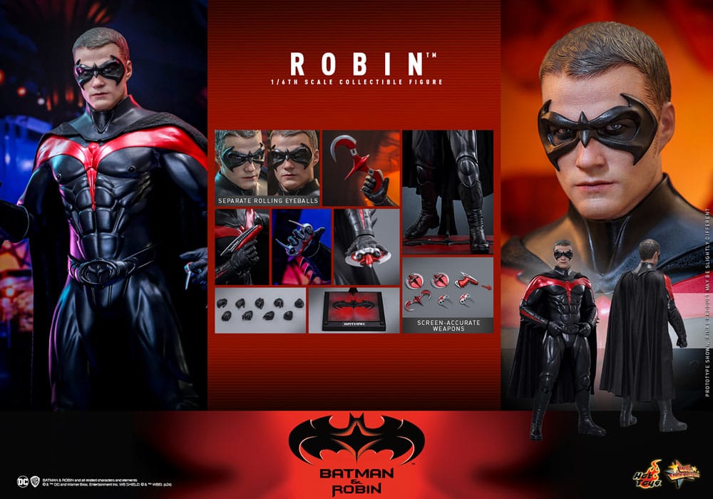 Batman & Robin Movie Masterpiece Actionfigur 1/6 Robin 30 cm