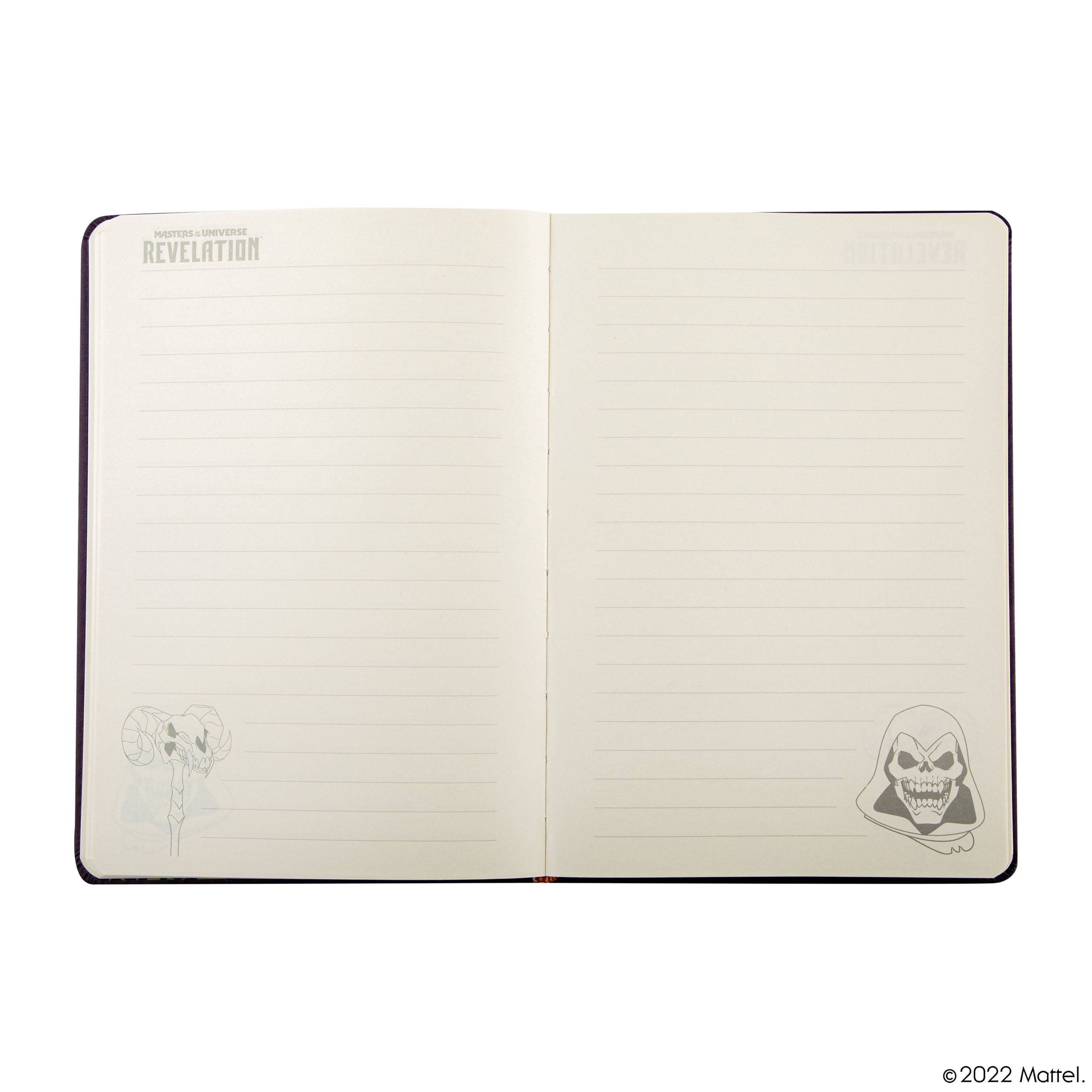 Masters of the Universe - Revelation: Notebook Set (Notebook + Stift) Skeletor 