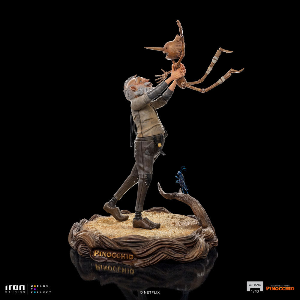 Pinocchio Art Scale Statue 1/10 Gepeto & Pinocchio 23 cm