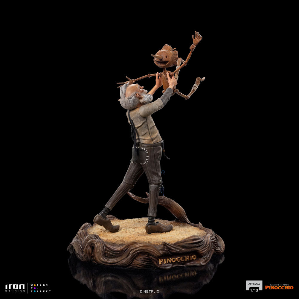 Pinocchio Art Scale Statue 1/10 Gepeto & Pinocchio 23 cm