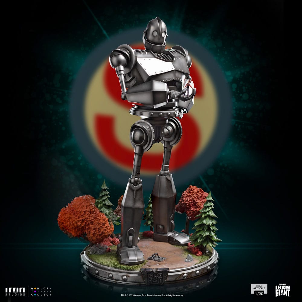 Der Gigant aus dem All Demi Art Scale Statue 1/20 Iron Giant & Hogarth Hughes 60 cm