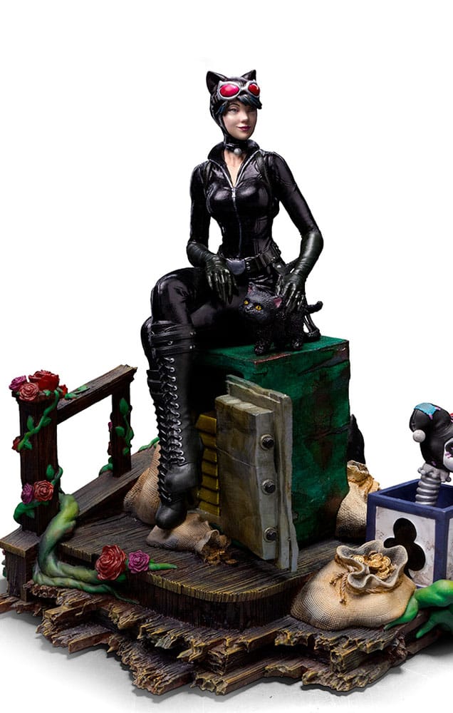 DC Comics Deluxe Art Scale Statue 1/10 Catwoman (Gotham City Sirens) 21 cm