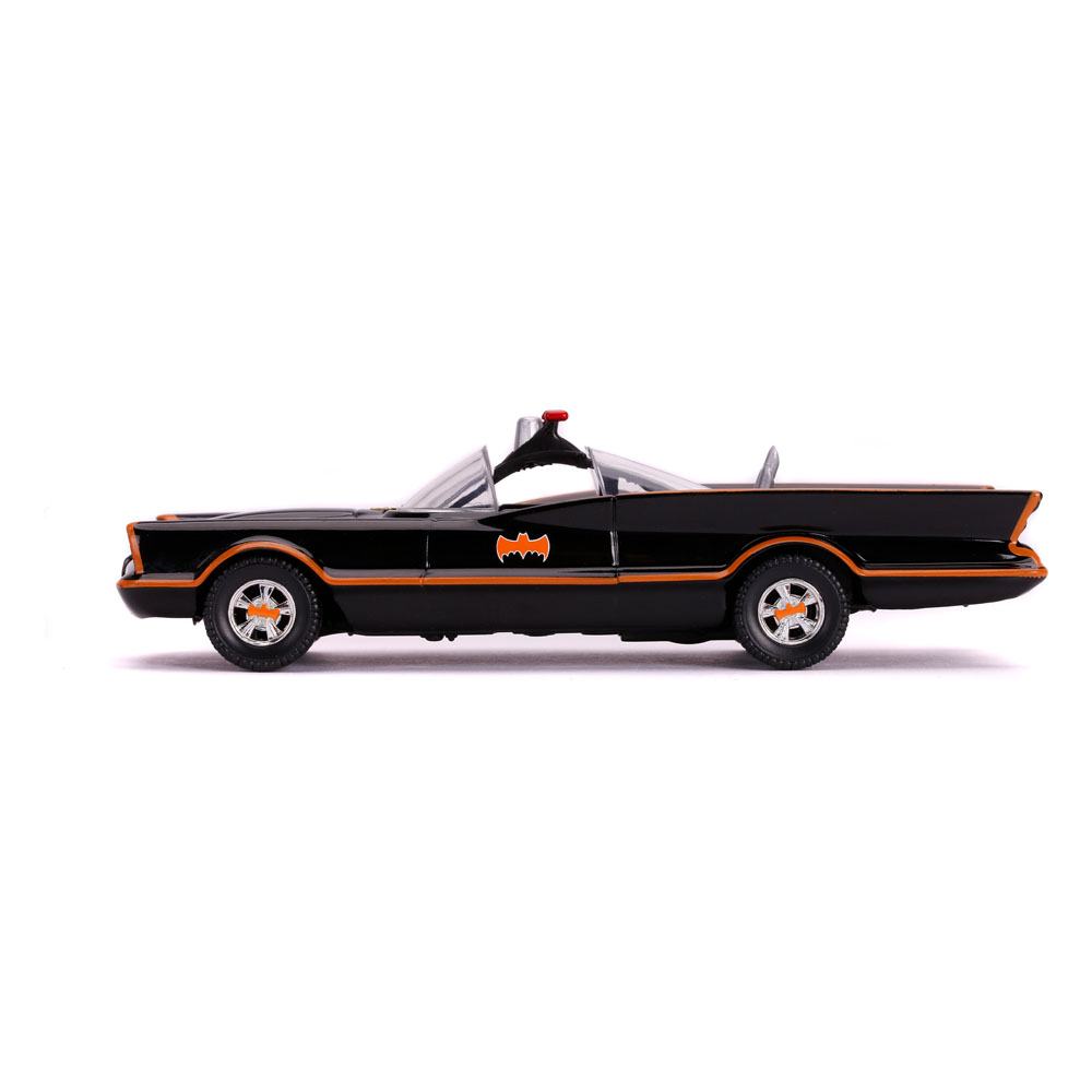 Batman Classic TV Series Diecast Modell 1/32 1966 Classic Batmobil mit Figur