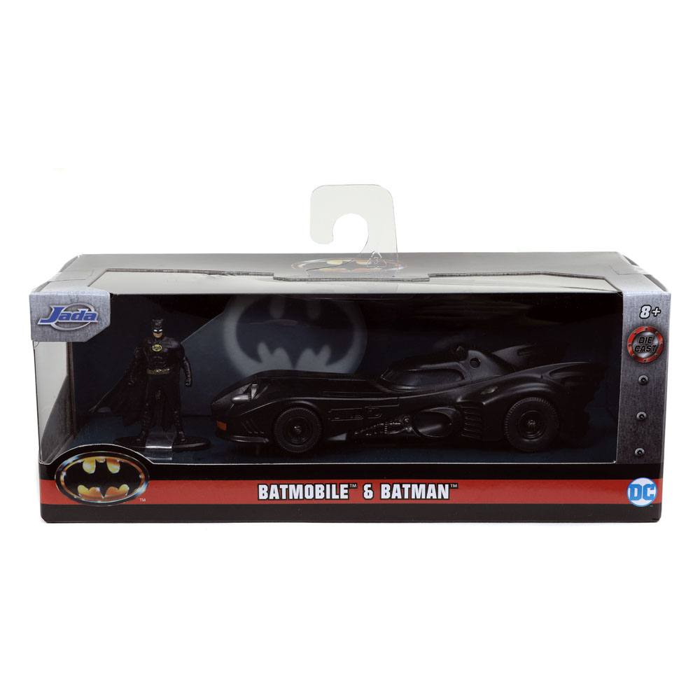 Batman 1989 Hollywood Rides Diecast Modell 1/32 1989 Batmobil mit Figur