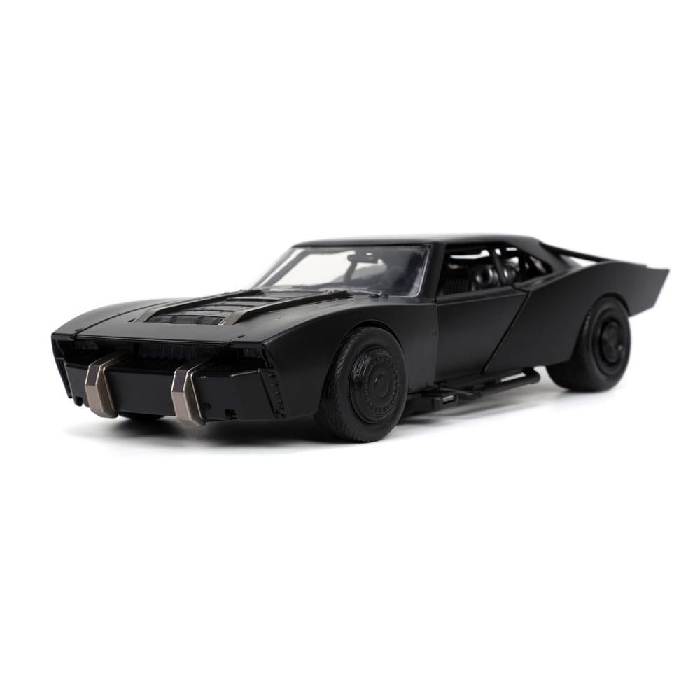 Batman 2022 Hollywood Rides Diecast Modell 1/24 2022 Batmobil mit Figur