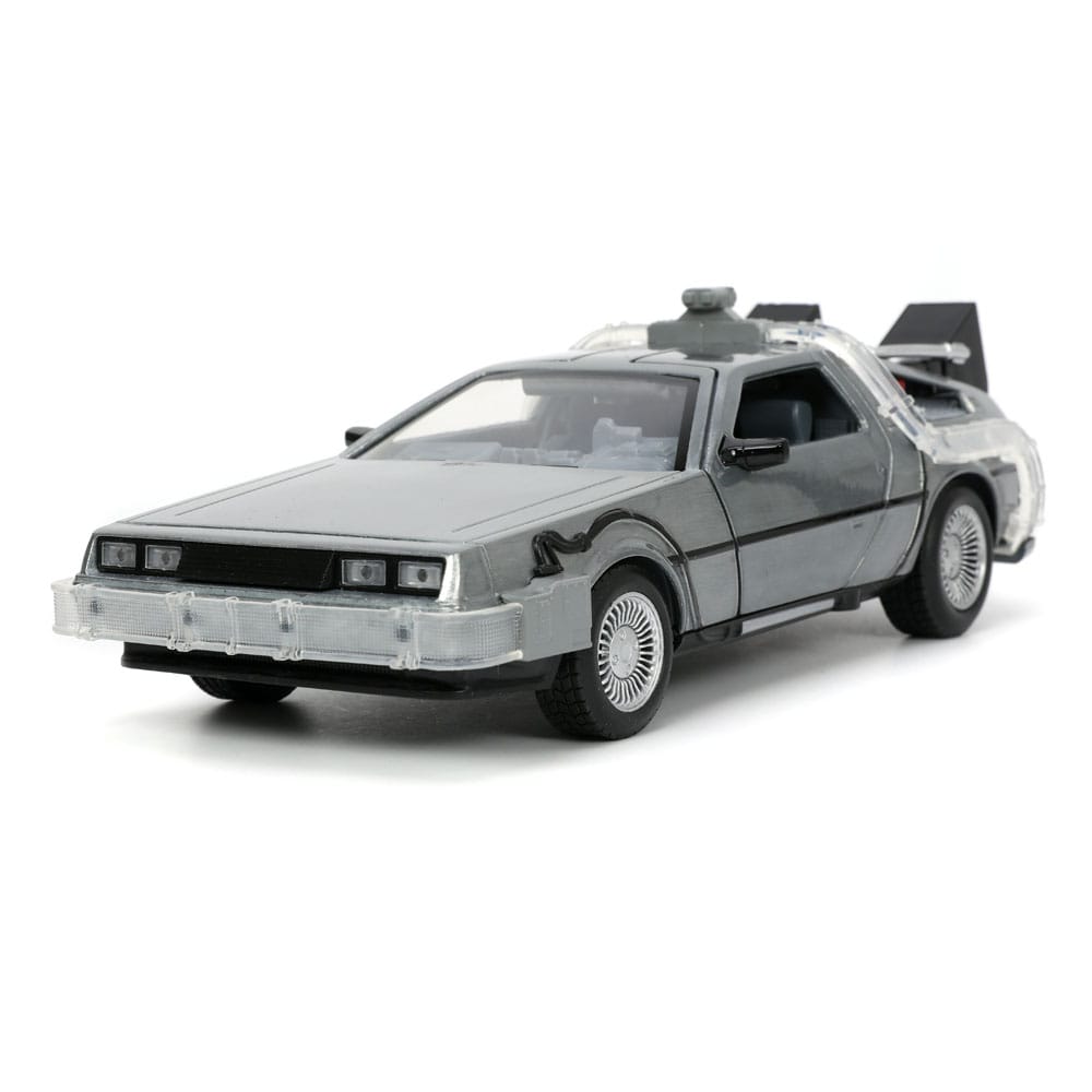 Back to the Future Hollywood Rides Diecast Modell 1/24 Back to the Future 1 Time Machine