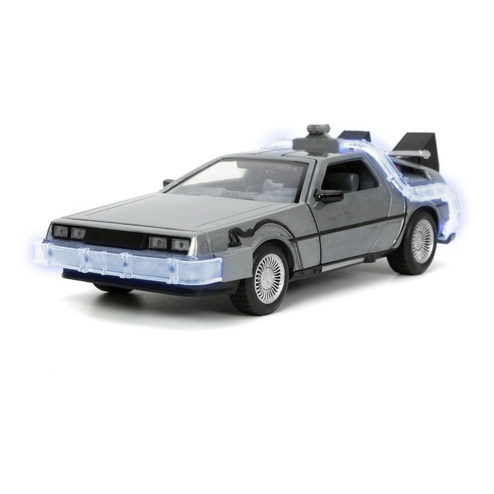 Back to the Future Hollywood Rides Diecast Modell 1/24 Back to the Future 1 Time Machine