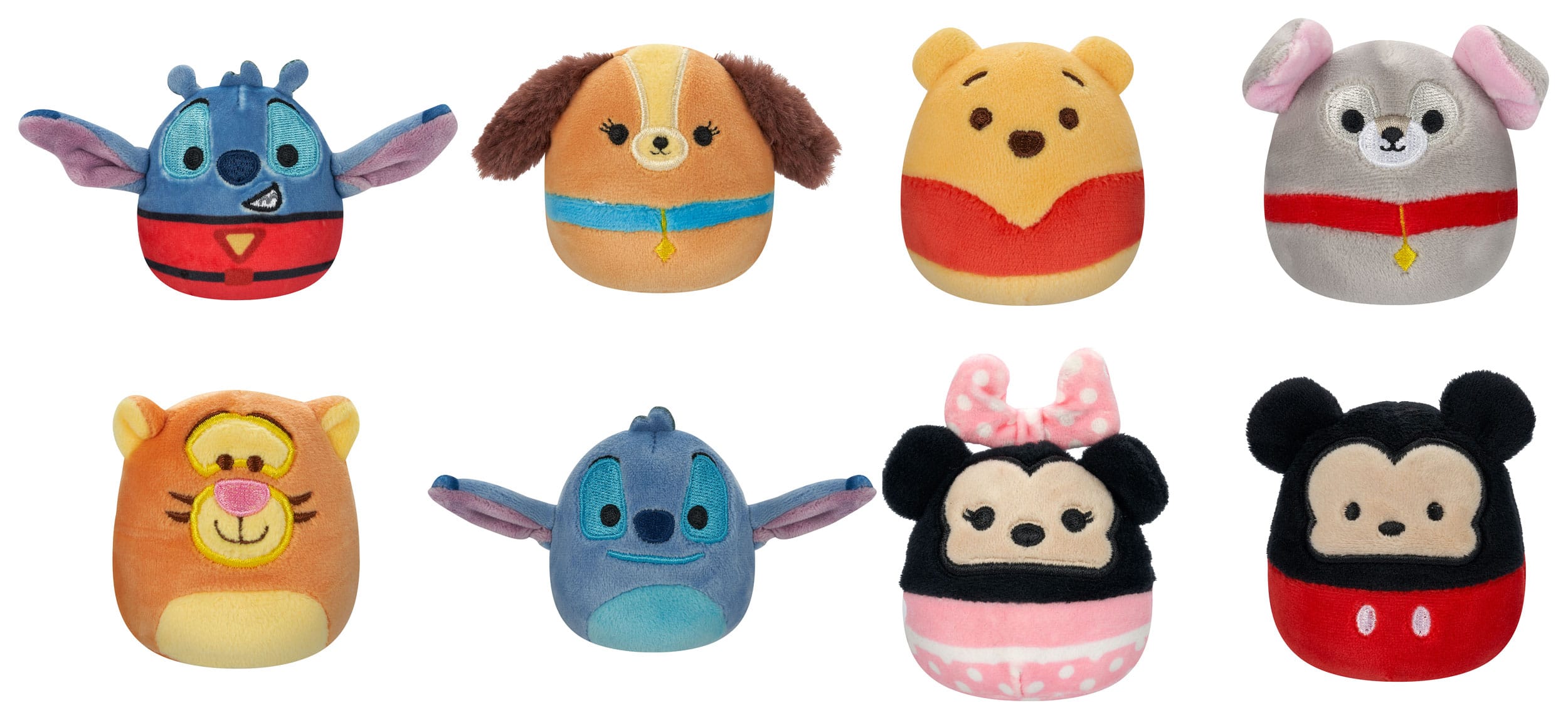 Disney Squishmallows Plüschfiguren 5 cm Sortiment (12)   