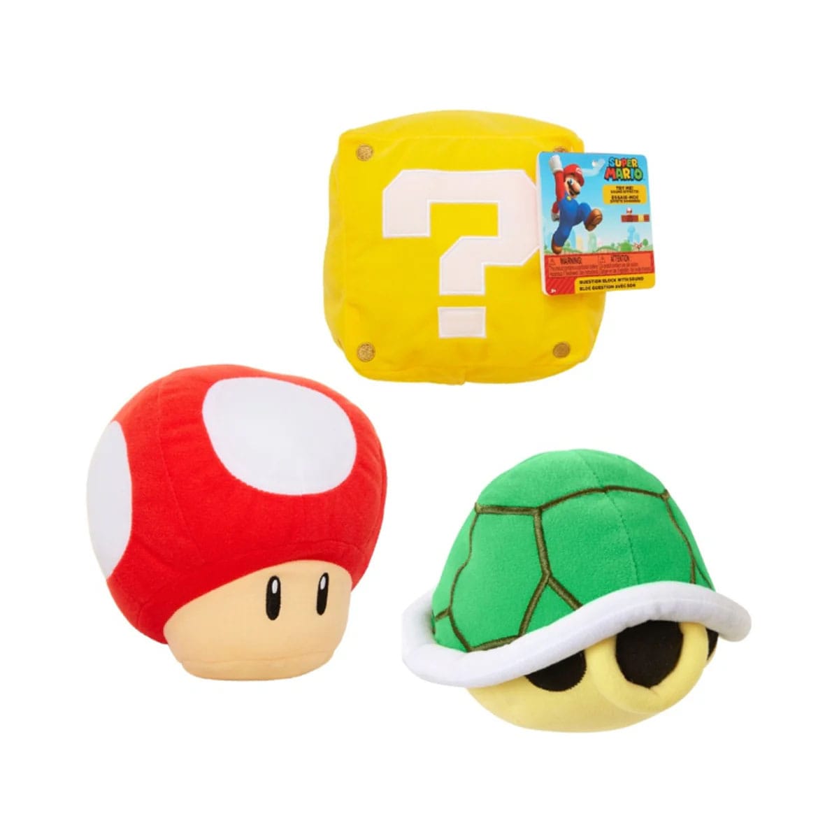 World of Nintendo Super Mario Plüschfiguren Sortiment (6) 