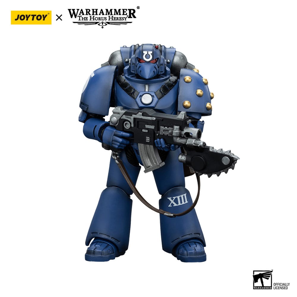 Warhammer The Horus Heresy Actionfigur 1/18 Ultramarines MK VI Tactical Squad Legionary with Bolter& Chainblade 20 cm