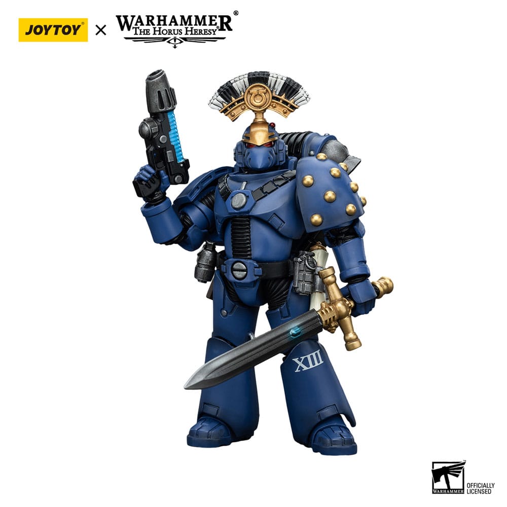 Warhammer The Horus Heresy Actionfigur 1/18 Ultramarines MK VI Tactical Squad Sergeant with Plasma Pistol and Power Sword 20 cm