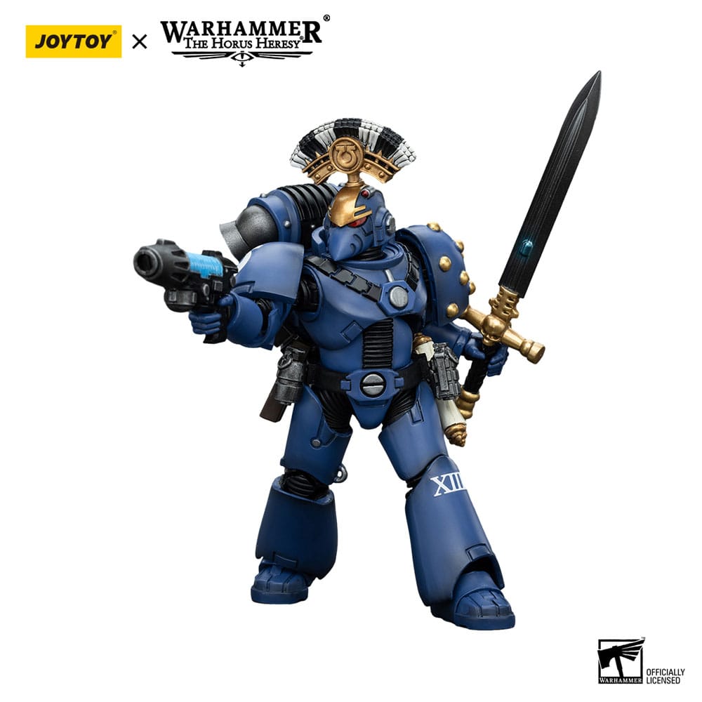 Warhammer The Horus Heresy Actionfigur 1/18 Ultramarines MK VI Tactical Squad Sergeant with Plasma Pistol and Power Sword 20 cm