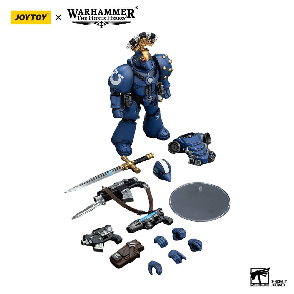 Warhammer The Horus Heresy Actionfigur 1/18 Ultramarines MK VI Tactical Squad Sergeant with Plasma Pistol and Power Sword 20 cm