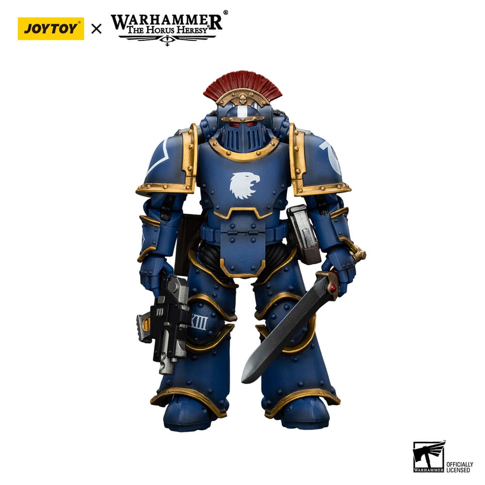 Warhammer The Horus Heresy Actionfigur 1/18 Ultramarines Legion MKIII Tactical Squad Sergeant with Power Sword 20 cm