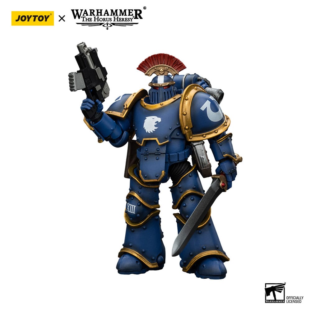 Warhammer The Horus Heresy Actionfigur 1/18 Ultramarines Legion MKIII Tactical Squad Sergeant with Power Sword 20 cm