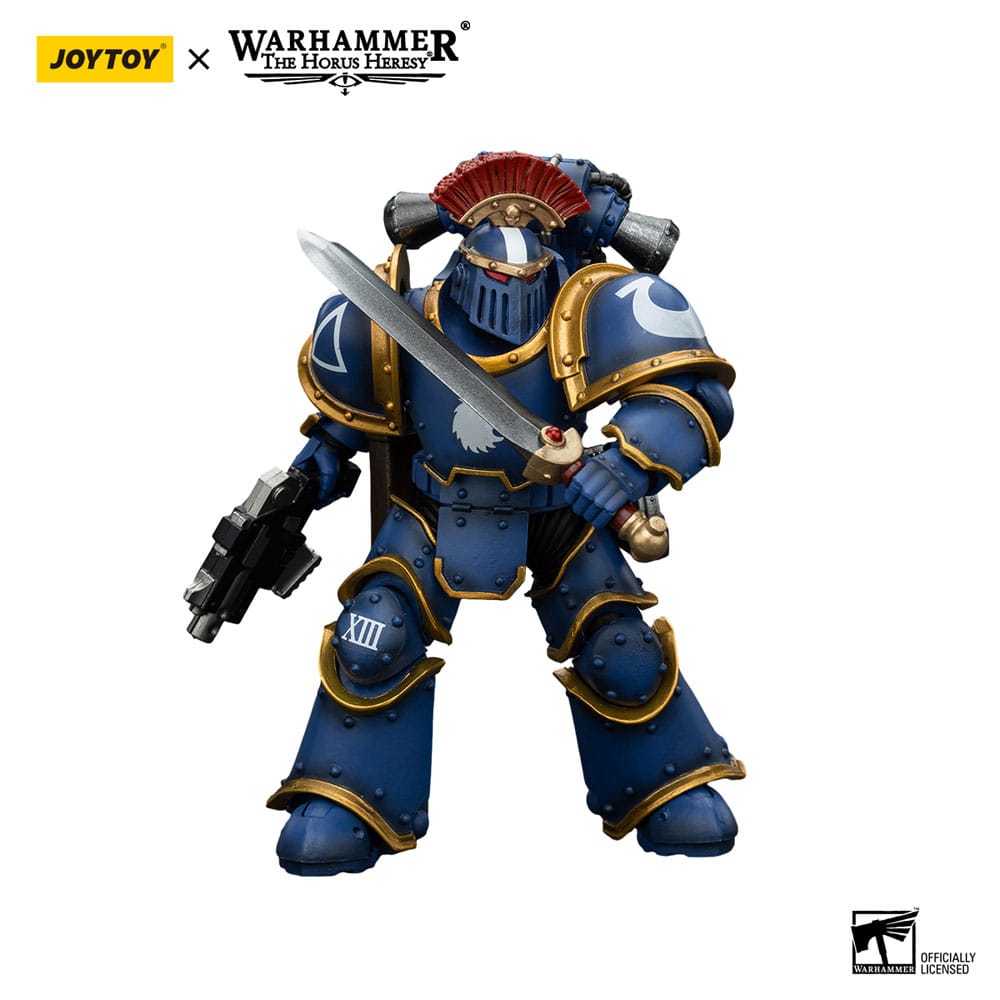 Warhammer The Horus Heresy Actionfigur 1/18 Ultramarines Legion MKIII Tactical Squad Sergeant with Power Sword 20 cm