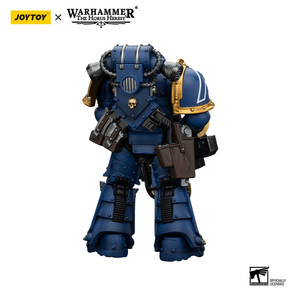 Warhammer The Horus Heresy Actionfigur 1/18 Ultramarines Legion MKIII Tactical Support Squad Legionary with Heavy Bolter 20 cm