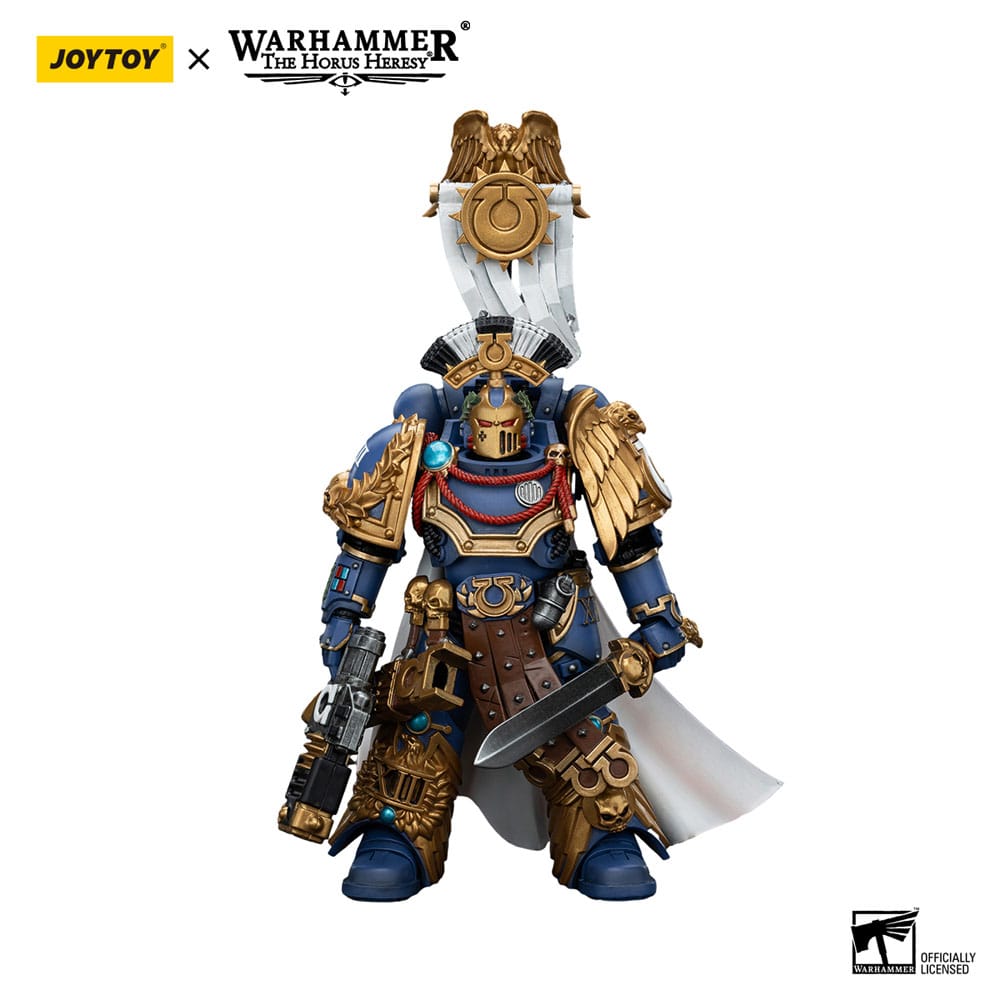 Warhammer The Horus Heresy Actionfigur 1/18 Ultramarines Legion Praetor with Power Sword and Volkite Serpenta 20 cm