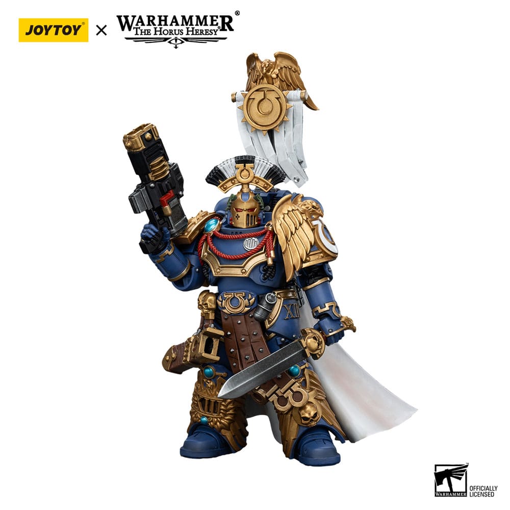 Warhammer The Horus Heresy Actionfigur 1/18 Ultramarines Legion Praetor with Power Sword and Volkite Serpenta 20 cm