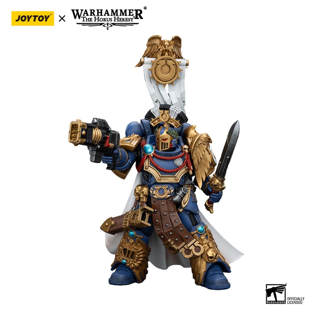 Warhammer The Horus Heresy Actionfigur 1/18 Ultramarines Legion Praetor with Power Sword and Volkite Serpenta 20 cm