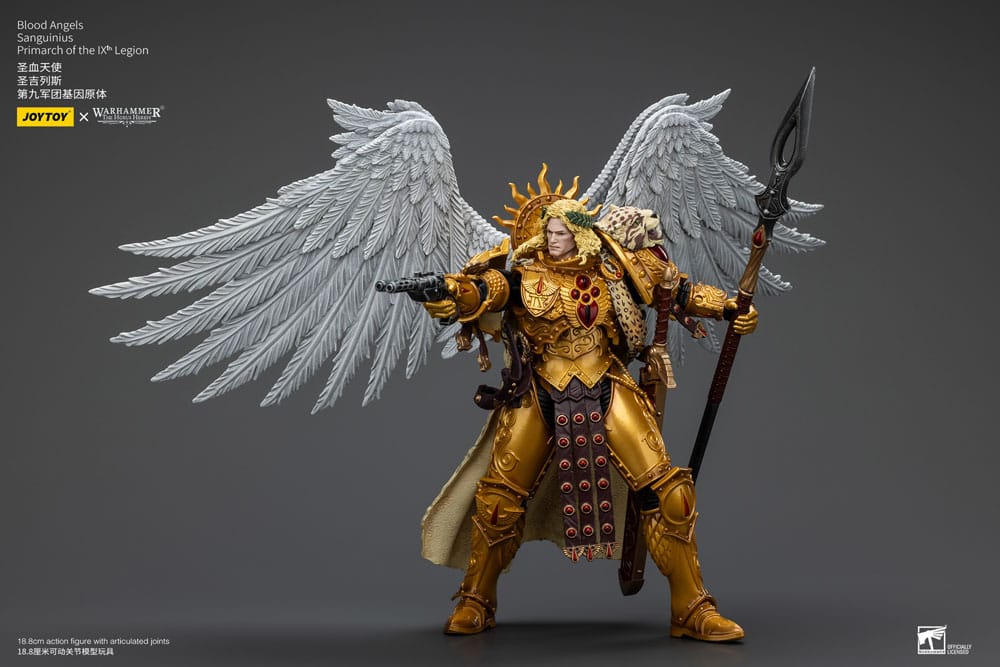 Warhammer The Horus Heresy Actionfigur 1/18 Blood Angels Sanguinius Primarch of the IXth Legion 19 cm