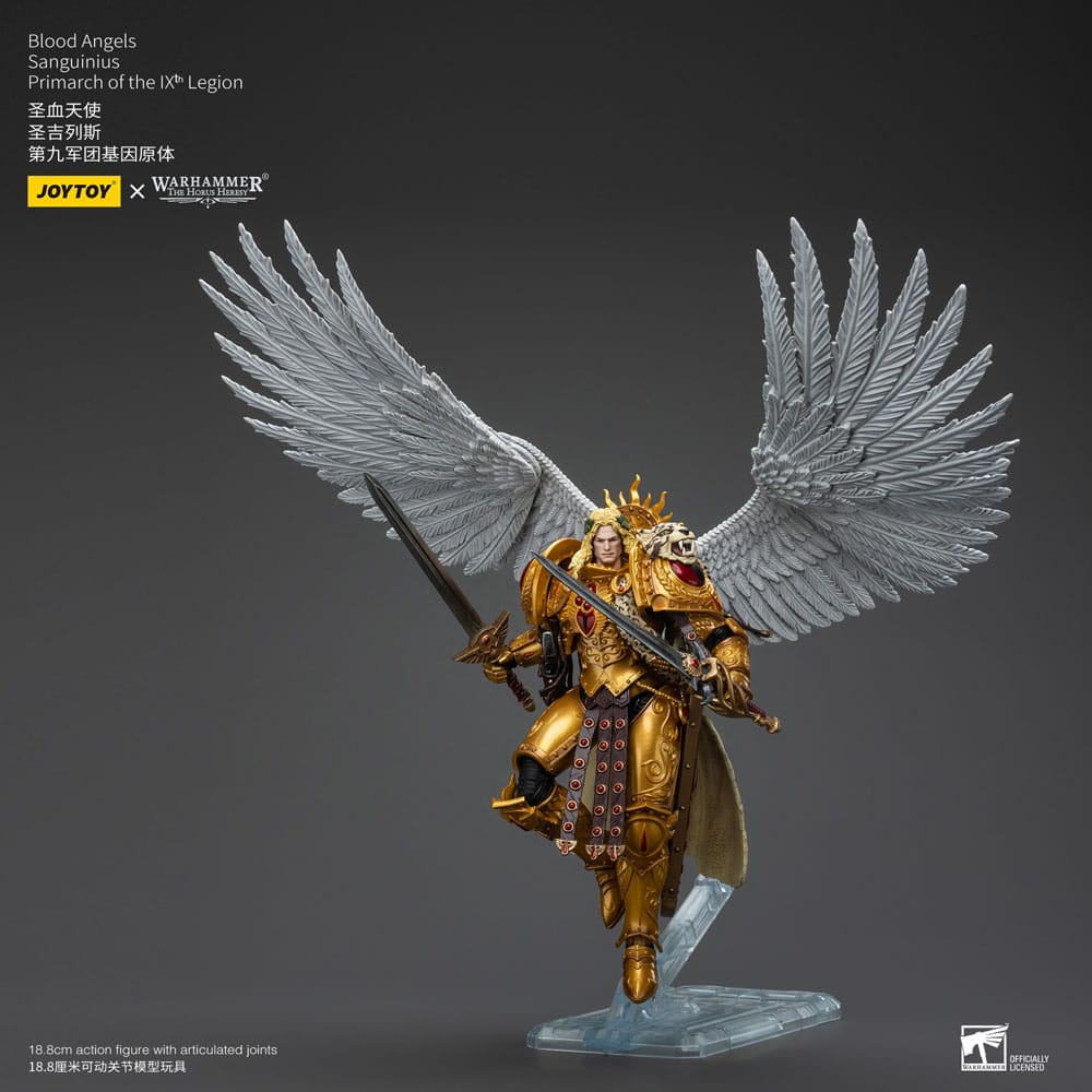 Warhammer The Horus Heresy Actionfigur 1/18 Blood Angels Sanguinius Primarch of the IXth Legion 19 cm