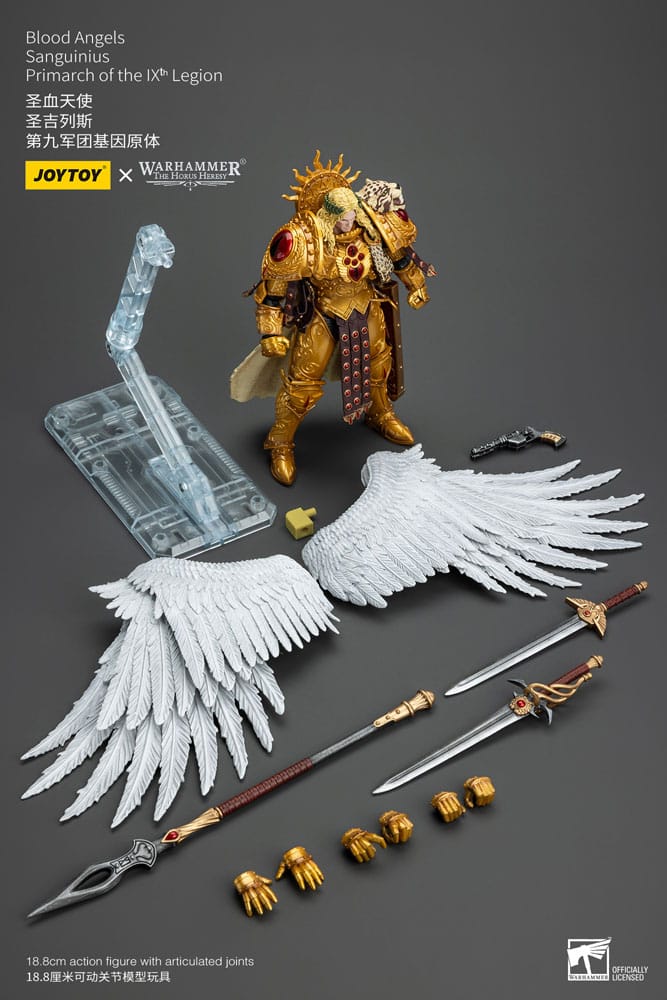 Warhammer The Horus Heresy Actionfigur 1/18 Blood Angels Sanguinius Primarch of the IXth Legion 19 cm