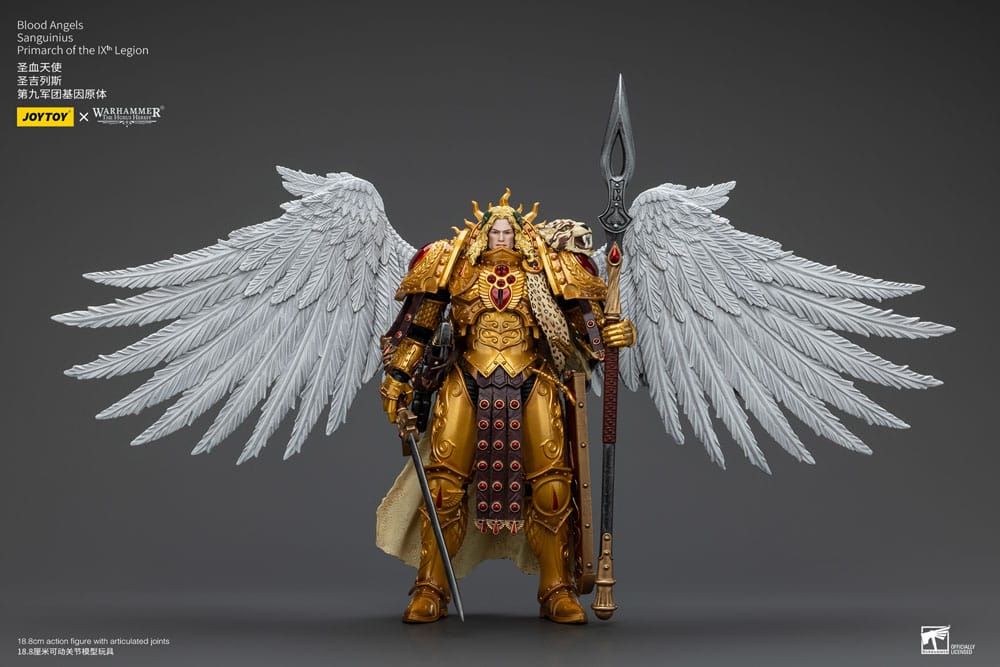 Warhammer The Horus Heresy Actionfigur 1/18 Blood Angels Sanguinius Primarch of the IXth Legion 19 cm