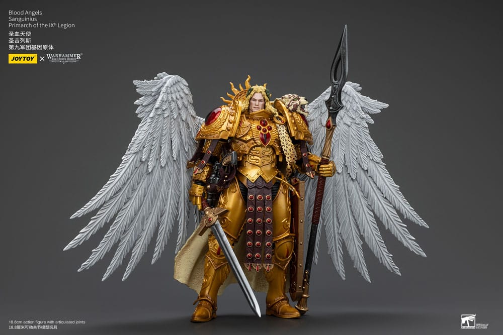 Warhammer The Horus Heresy Actionfigur 1/18 Blood Angels Sanguinius Primarch of the IXth Legion 19 cm