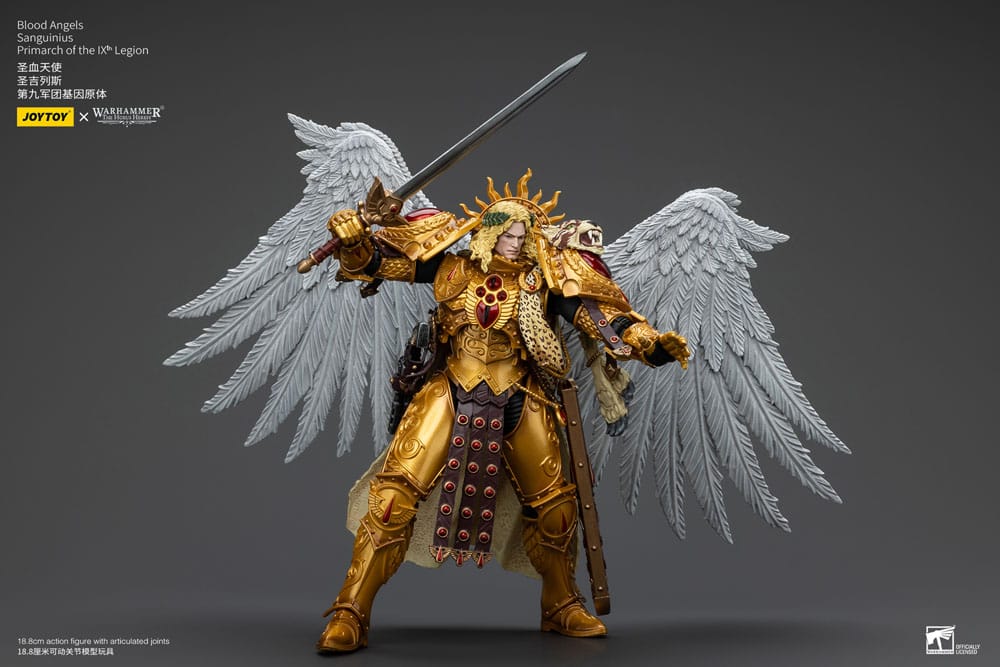 Warhammer The Horus Heresy Actionfigur 1/18 Blood Angels Sanguinius Primarch of the IXth Legion 19 cm