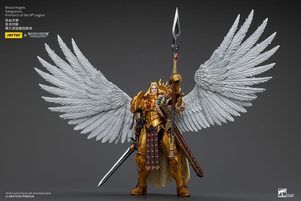 Warhammer The Horus Heresy Actionfigur 1/18 Blood Angels Sanguinius Primarch of the IXth Legion 19 cm