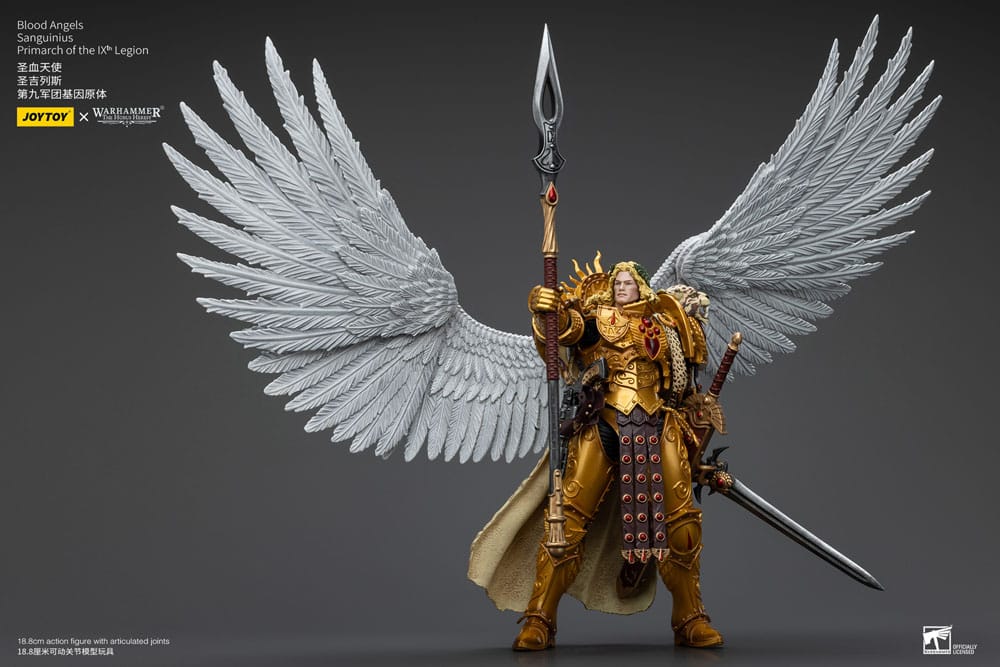 Warhammer The Horus Heresy Actionfigur 1/18 Blood Angels Sanguinius Primarch of the IXth Legion 19 cm