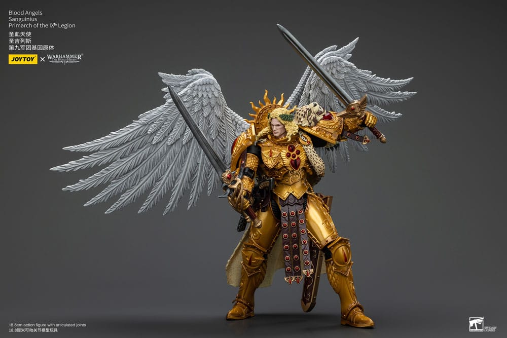 Warhammer The Horus Heresy Actionfigur 1/18 Blood Angels Sanguinius Primarch of the IXth Legion 19 cm