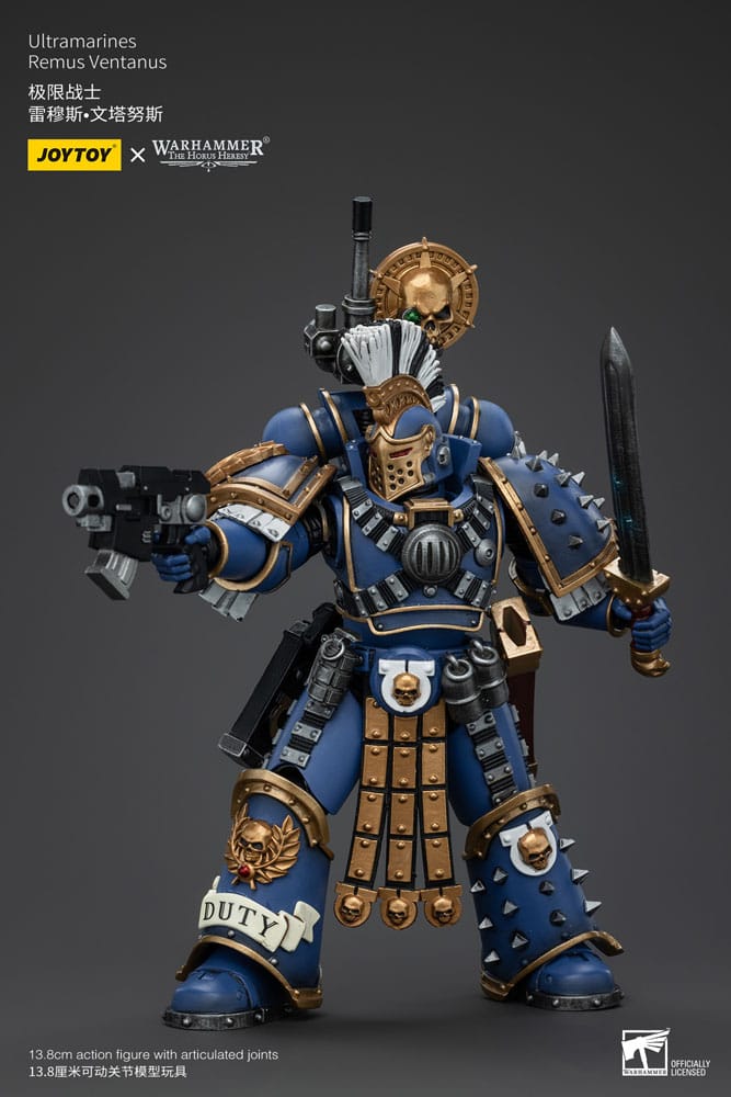 Warhammer The Horus Heresy Actionfigur 1/18 Ultramarines Remus Ventanus 14 cm