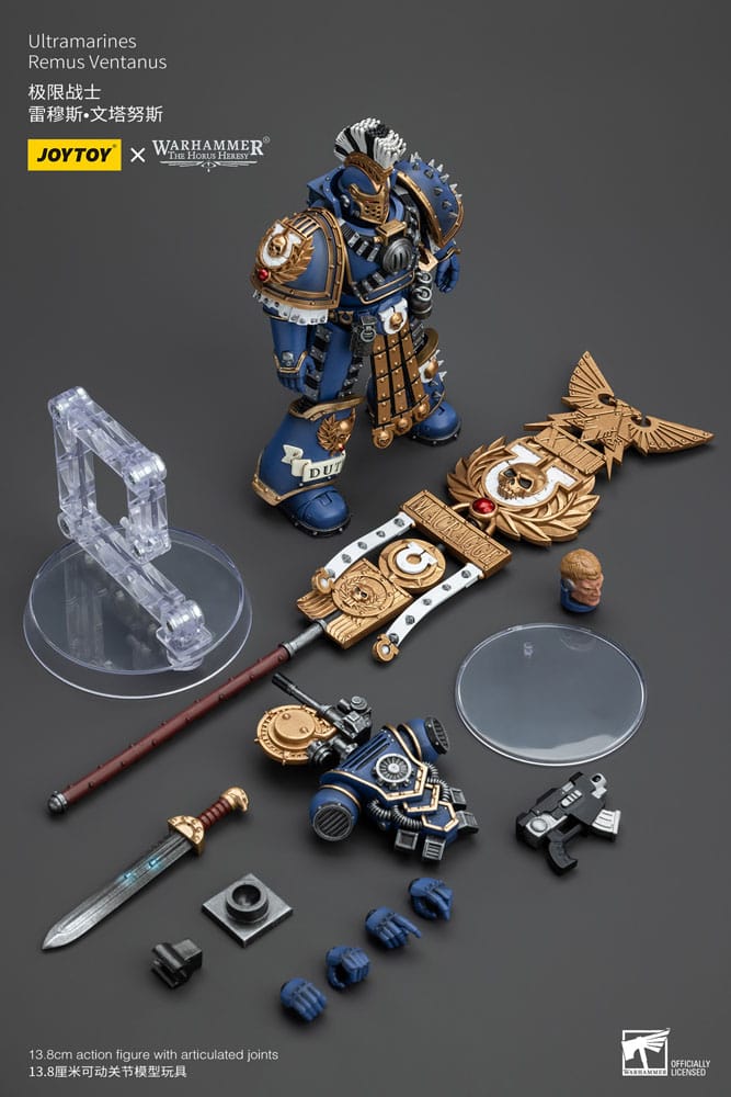 Warhammer The Horus Heresy Actionfigur 1/18 Ultramarines Remus Ventanus 14 cm