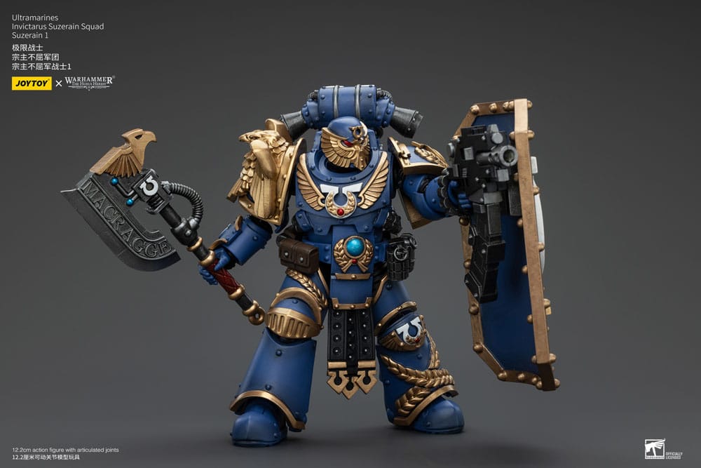 Warhammer The Horus Heresy Actionfigur 1/18 Ultramarines Invictarus Suzerain Squad Suzerain 1 12 cm