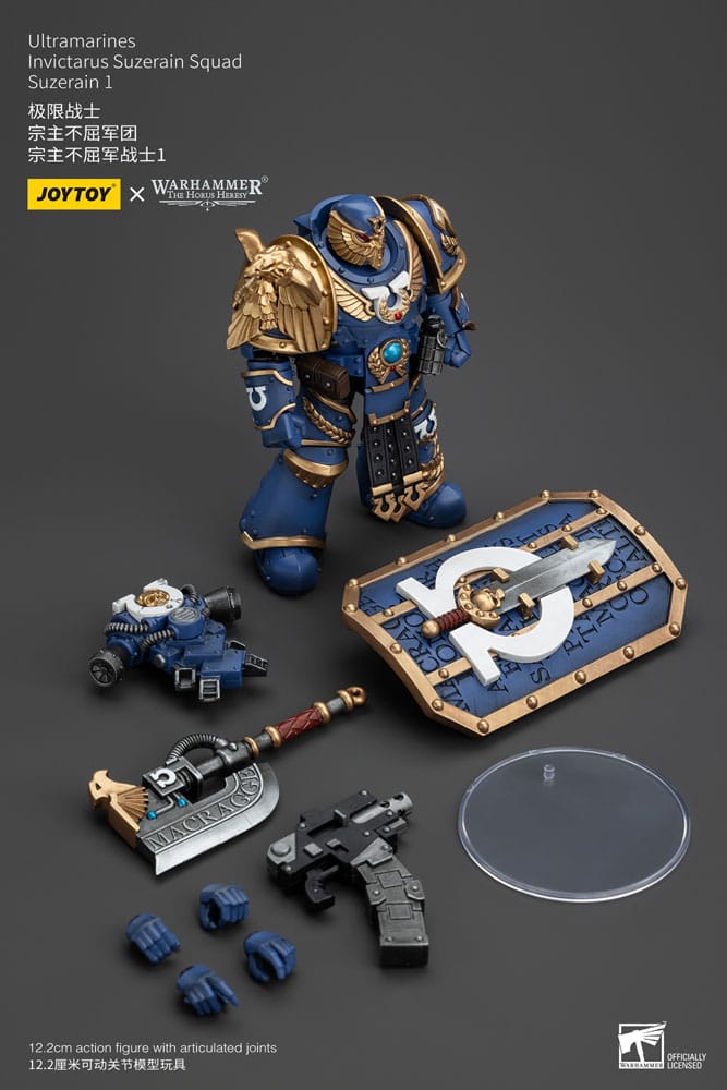 Warhammer The Horus Heresy Actionfigur 1/18 Ultramarines Invictarus Suzerain Squad Suzerain 1 12 cm