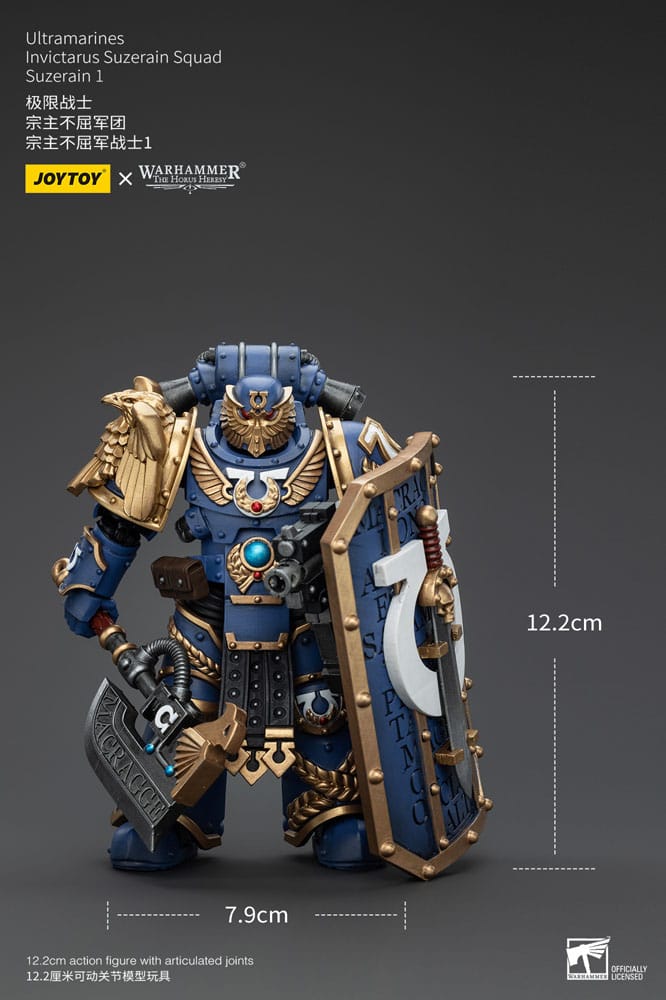 Warhammer The Horus Heresy Actionfigur 1/18 Ultramarines Invictarus Suzerain Squad Suzerain 1 12 cm