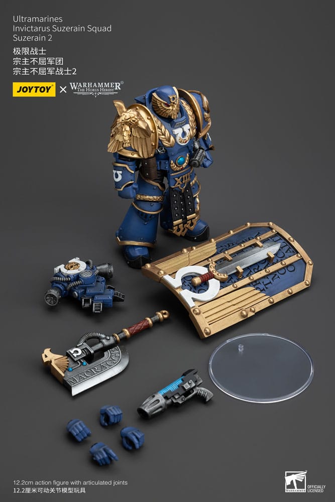 Warhammer The Horus Heresy Actionfigur 1/18 Ultramarines Invictarus Suzerain Squad Suzerain 2 12 cm