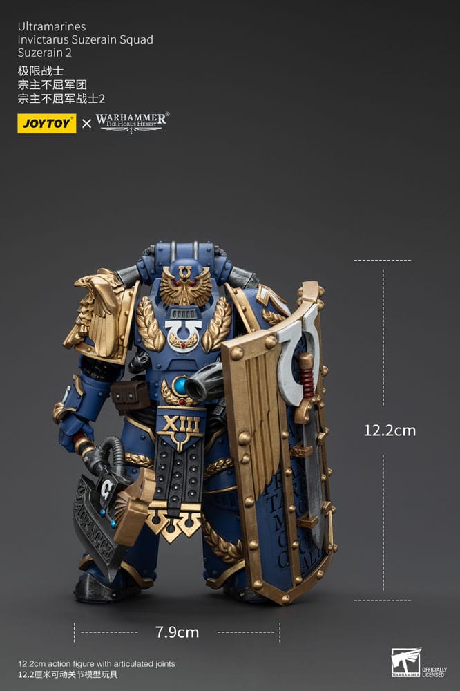 Warhammer The Horus Heresy Actionfigur 1/18 Ultramarines Invictarus Suzerain Squad Suzerain 2 12 cm