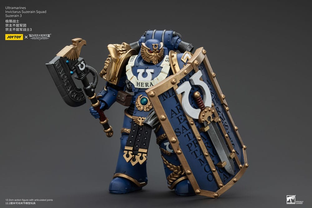 Warhammer The Horus Heresy Actionfigur 1/18 Ultramarines Invictarus Suzerain Squad Suzerain 3 12 cm